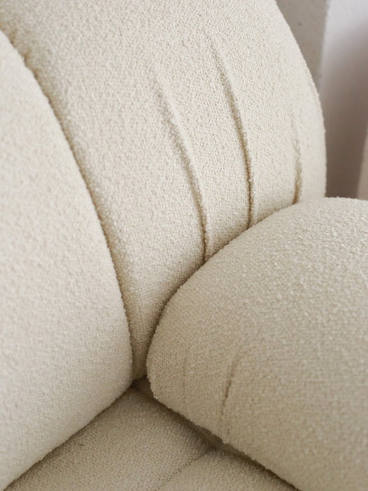 Atelier Del Sofa Soli Sofá de 2 Plazas Blanco